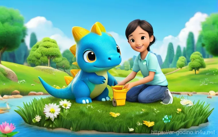 고고다이노 제작 스태프와의 Q A - **Educational Teamwork in an Augmented Reality Classroom**
An energetic and brightly lit 3D anim... 고고다이노 제작 스태프와의 Q A - **Educational Teamwork in an Augmented Reality Classroom**
An energetic and brightly lit 3D anim...