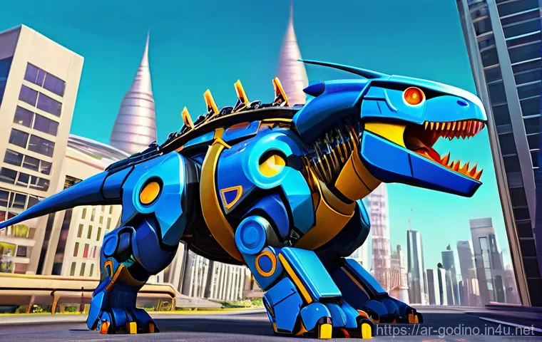 고고다이노 애니메이션 제작 배경 - **Prompt:** A vibrant, high-quality animated scene showcasing the Jojo Dyno characters engaged in a ...